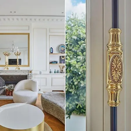 Charming With Terrace Eiffel Tower View Parigi